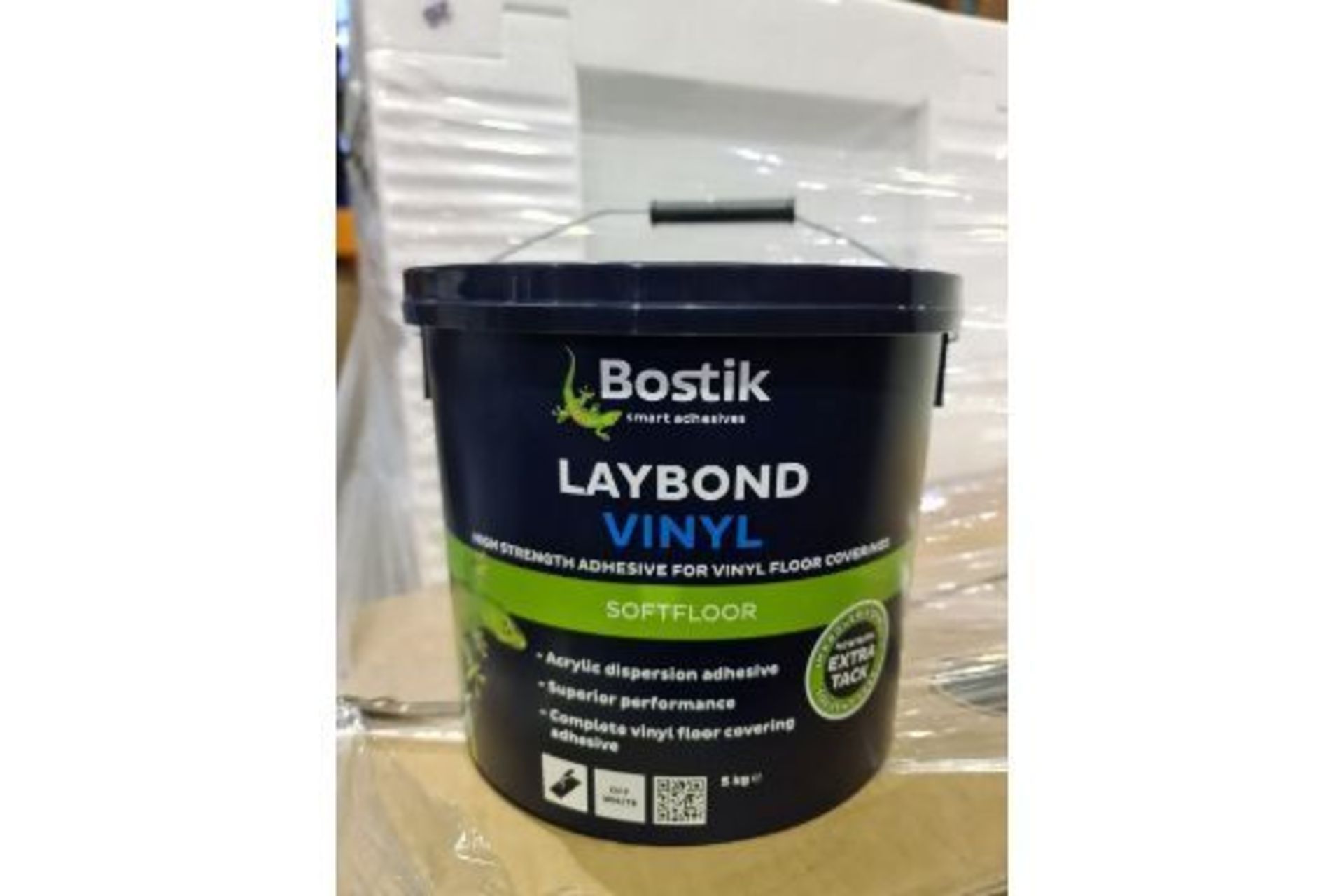 20 X BRAND NEW BOSTIK LAYBOND VINYL SOFTFLOOR ADHESIVE (963/19)