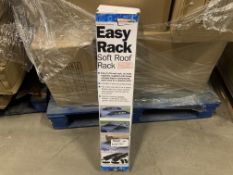 2 X BRAND NEW STREETWIZE EASY RACK SOFT ROOF RACKS