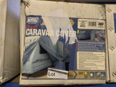 NEW BOXED MAYPOLE BREATHABLE CARAVAN COVER FITS CARAVANS FROM 12 TO 14 FOOT