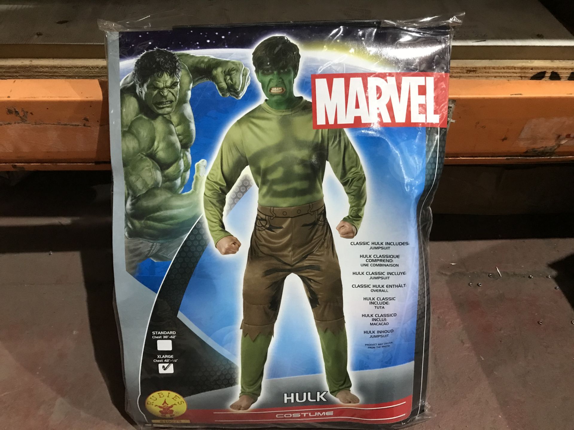 10 X MARVEL HULK ADULT COSTUMES