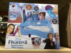 6 X DISNEY FROZEN 2 SHAKE N MAKE SLIME WITH GLITTER IN 1 BOX