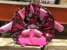 12 X GLITTER PALZ BACKPACKS IN 1 BOX