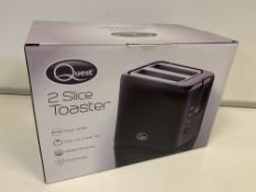 2 X QUEST 2 SLICE TOASTER