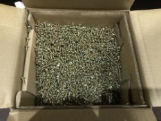 4 X 400 KG BOXES OF WOOD SCREWS PAN YZP 5 X 12