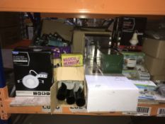 MIXED LOT CONTAINING SMART - I HOME SECURITY, DOWNLIGHTS, MAGICAL MERMAID, HOSE HERO, POWER