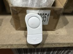 50 X PACKS OF 4 WINDOW / DOOR ALARMS