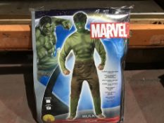 10 X MARVEL HULK ADULT COSTUMES