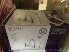 COOKE AND LEWIS BLYTH BATH SHOWER MIXER WITH SHOWER HEAD