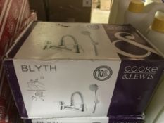 COOKE AND LEWIS BLYTH BATH SHOWER MIXER WITH SHOWER HEAD