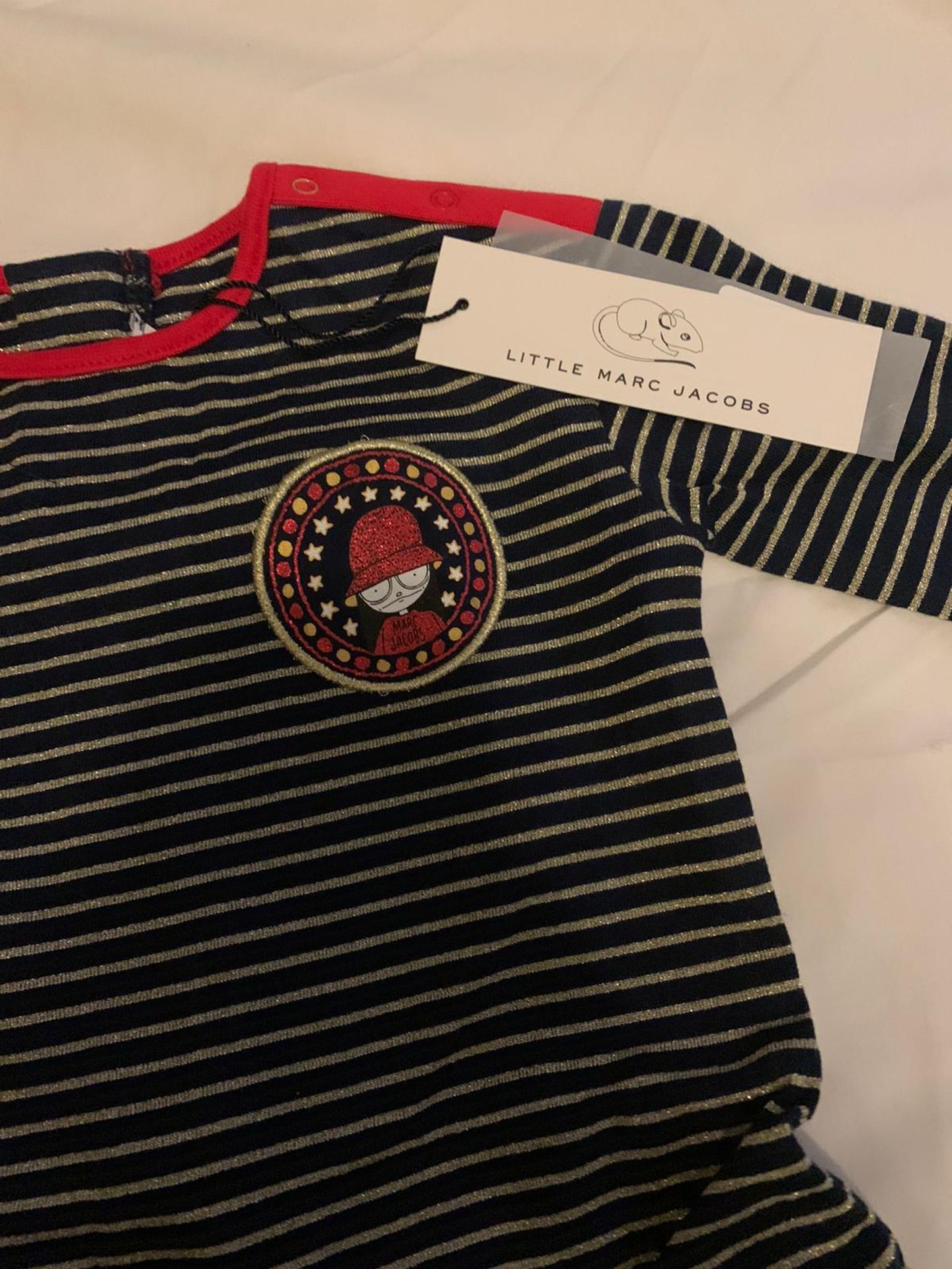 LITTLE MARC JACOBS BLUE STORE DRESS - AGE 18 MONTHS - Image 3 of 3