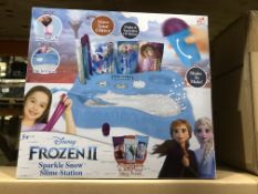 6 X DISNEY FROZEN 2 SHAKE N MAKE SLIME WITH GLITTER IN 1 BOX