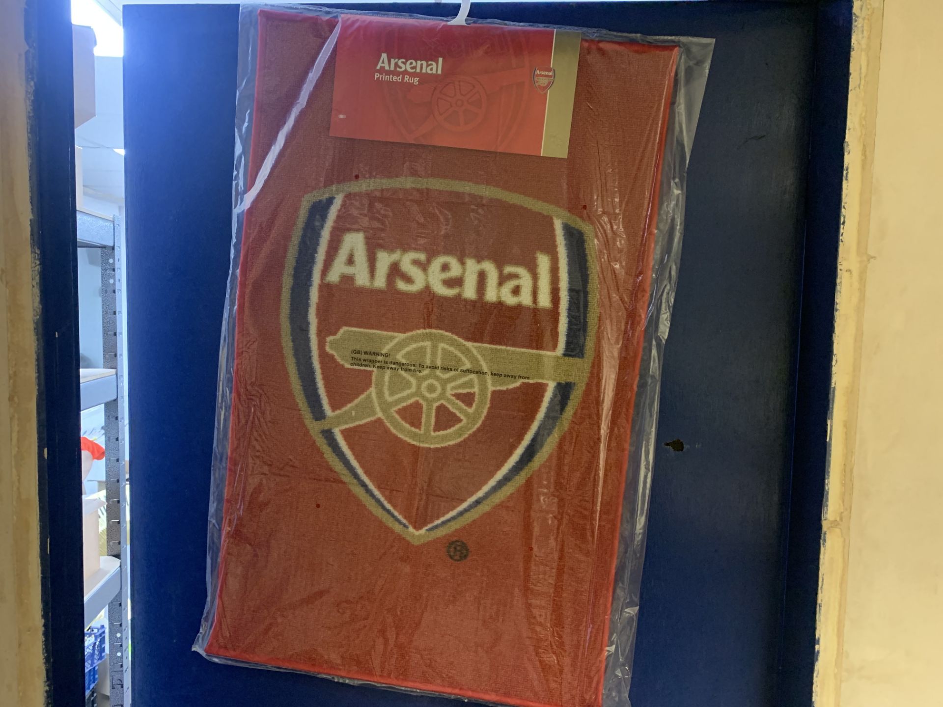 15 X BRAND NEW OFFICIAL ARSENAL FC PRINTED RUGS