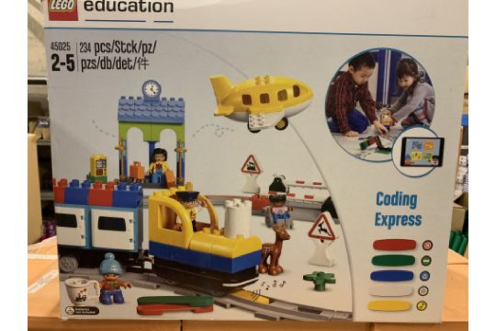 BRAND NEW LEGO EDUCATIONAL 234 PIECE CODING EXPRESS PLAY PACK