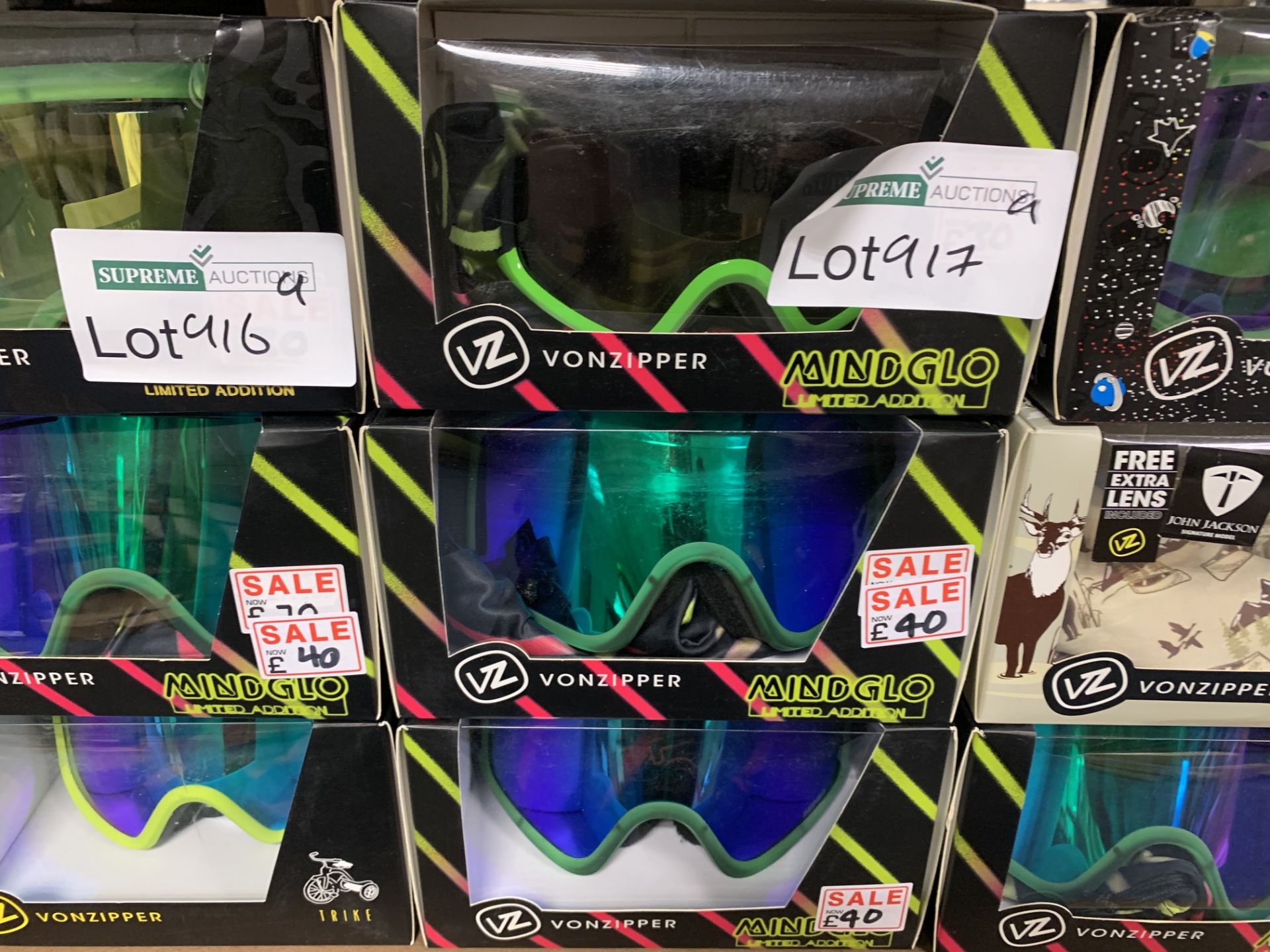 3 X BRAND NEW PAIRS ON VON ZIPPER SKI GOGGLES RRP £149 EACH