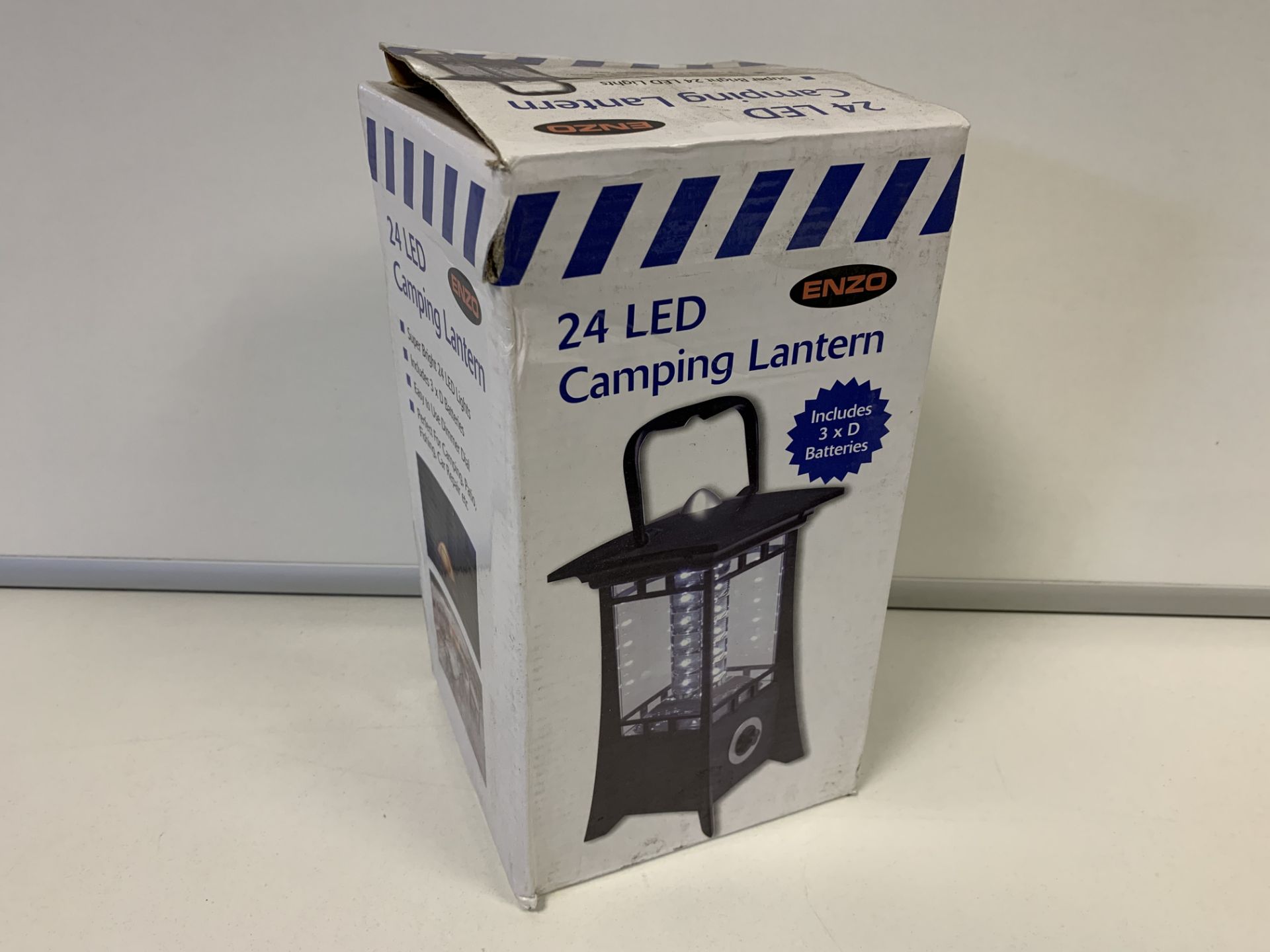 10 X BRAND NEW ENZO 24 LED CAMPING LANTERNS