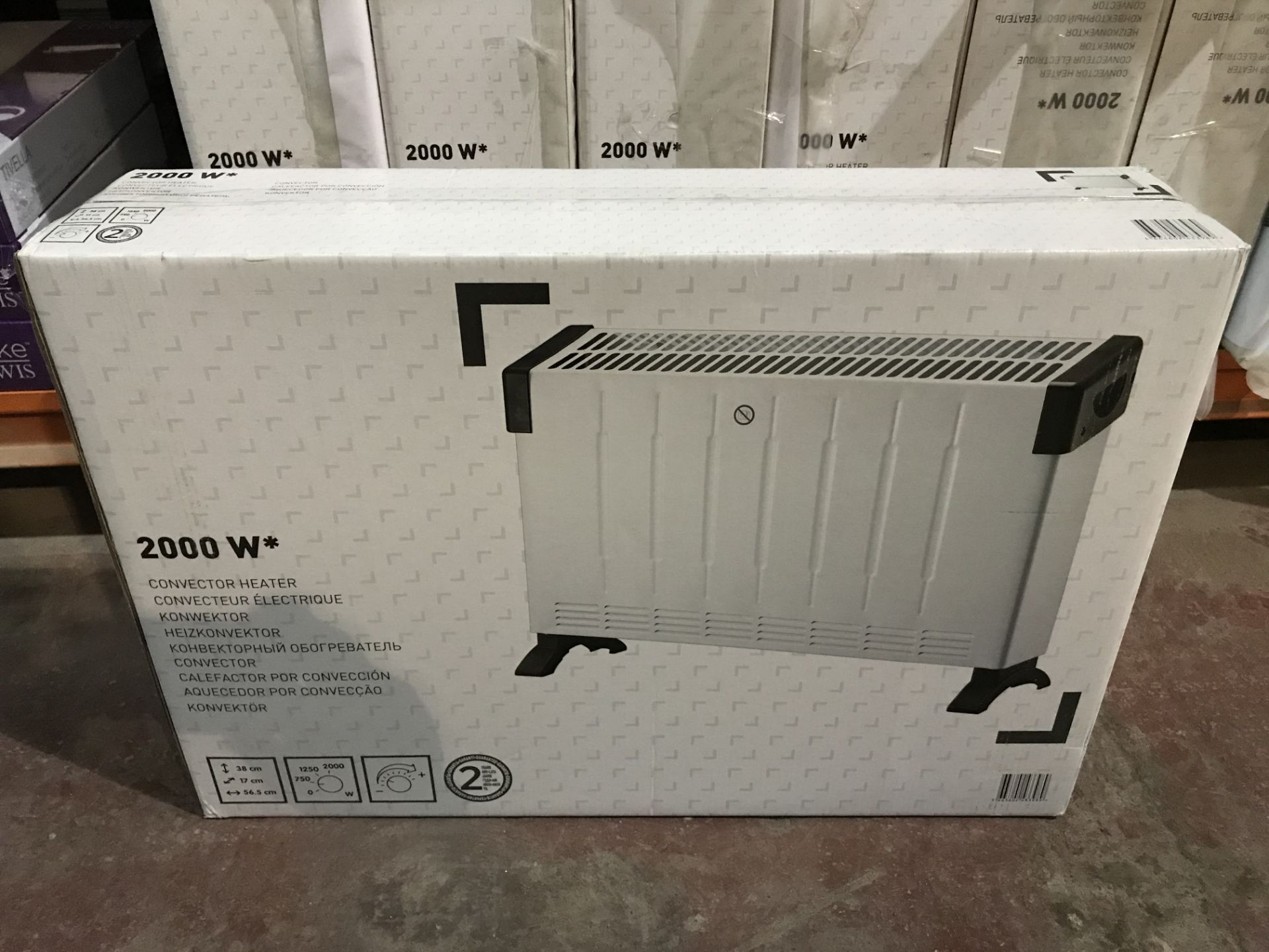 2000W CONVECTOR HEATER (266/31)