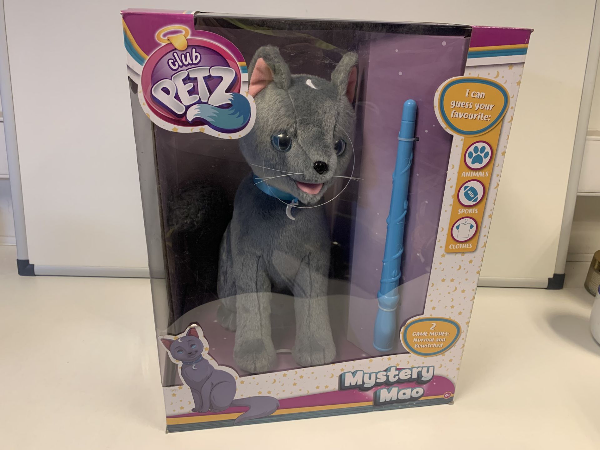 3 x NEW CLUB PETZ MYSTERY MAO INTERACTIVE CAT PLUSH TOY. RRP £59.99 EACH