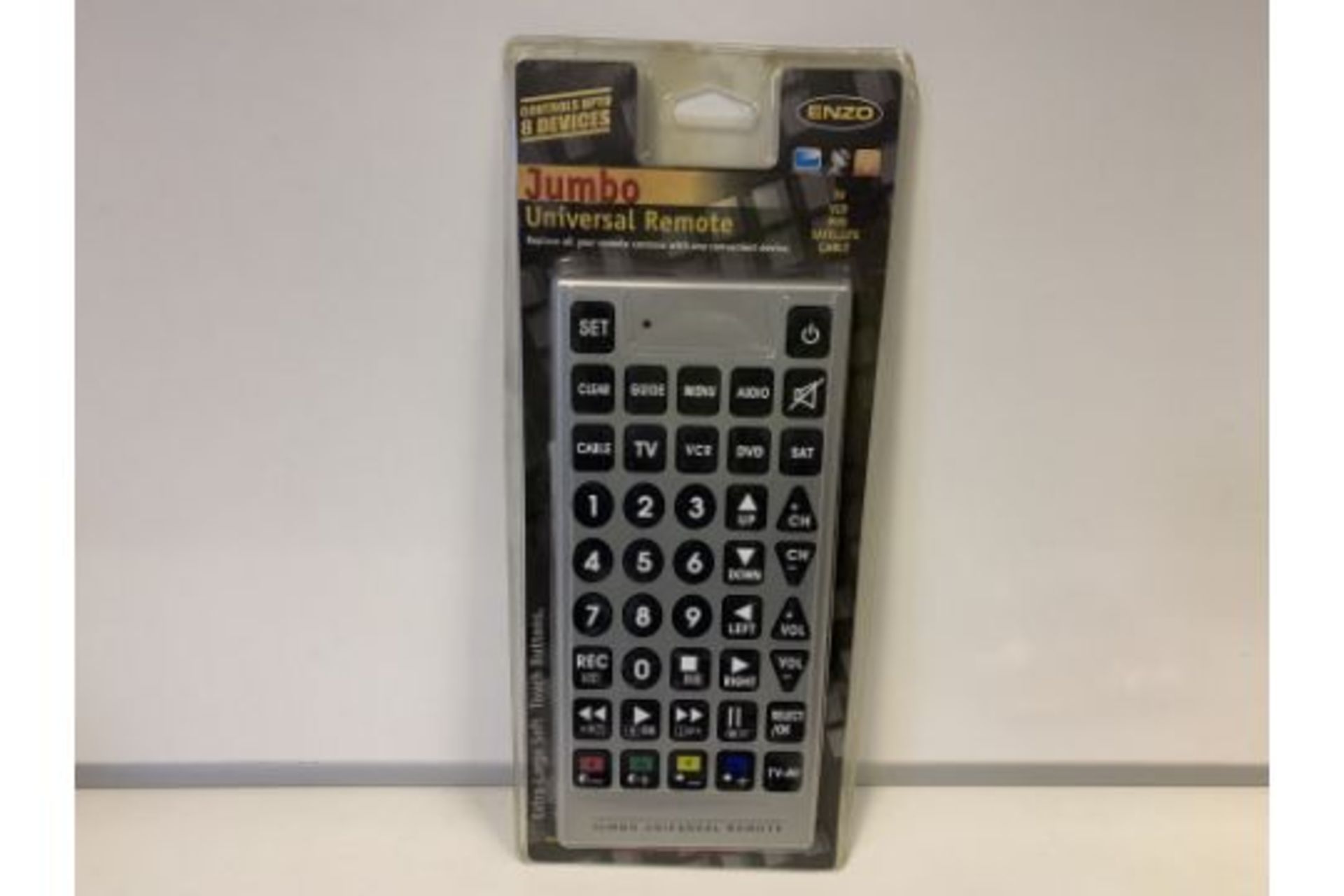 36 X BRAND NEW ENZO JUMBO UNIVERSAL REMOTES