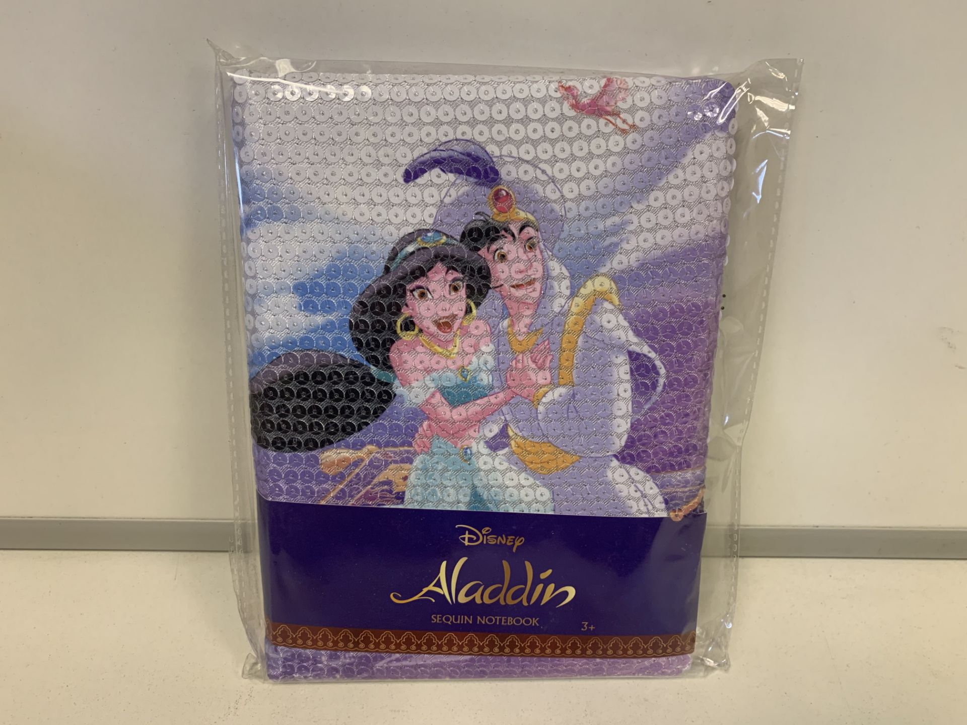 72 X BRAND NEW BOXED ALADDIN SEQUIN NOTEBOOKS IN 3 BOXES