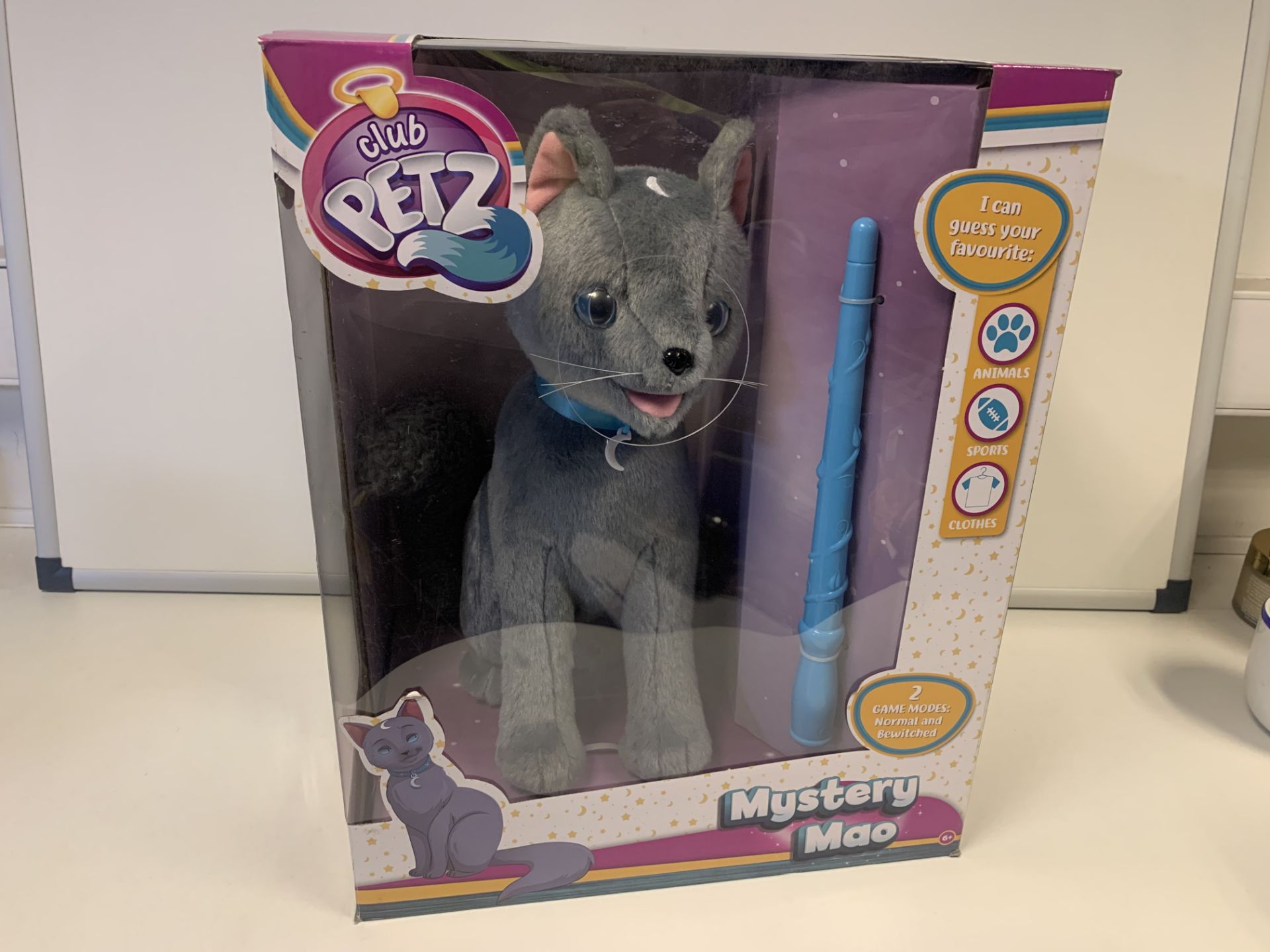 3 x NEW CLUB PETZ MYSTERY MAO INTERACTIVE CAT PLUSH TOY. RRP £59.99 EACH