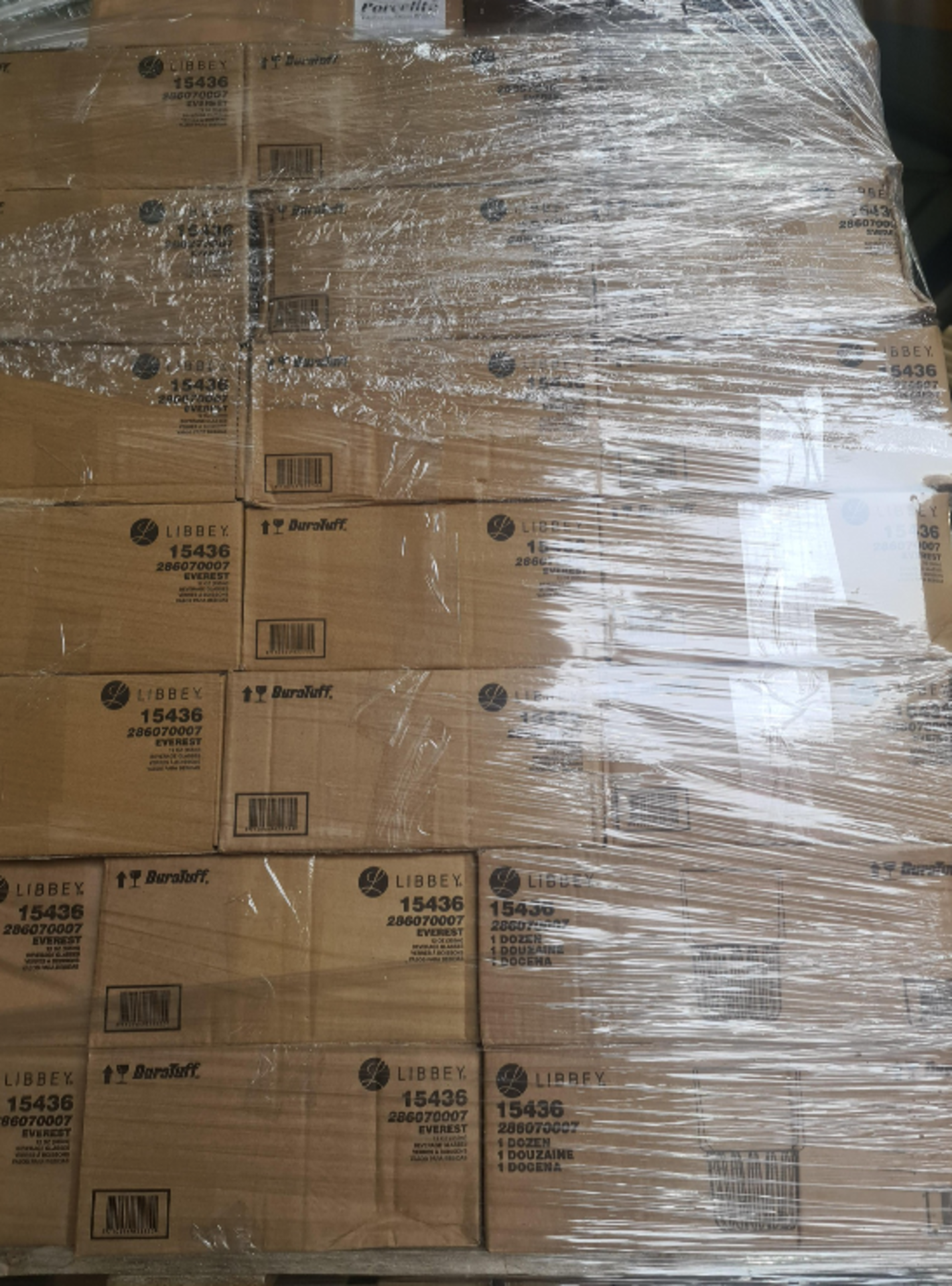 (SP2) PALLET TO CONTAIN 540 x NEW LIBBEY 355ML EVEREST BEVERAGE GLASSES. RRP £3 EACH - Image 2 of 2