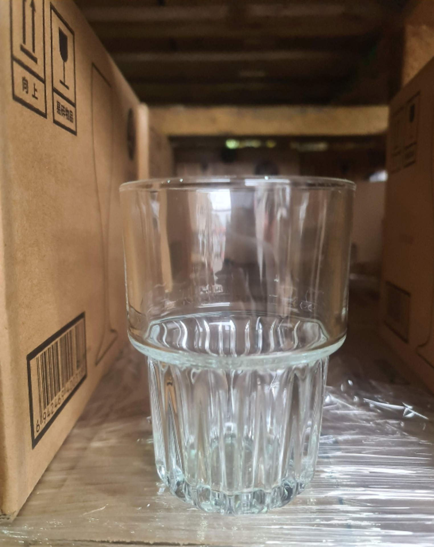 (SP2) PALLET TO CONTAIN 540 x NEW LIBBEY 355ML EVEREST BEVERAGE GLASSES. RRP £3 EACH