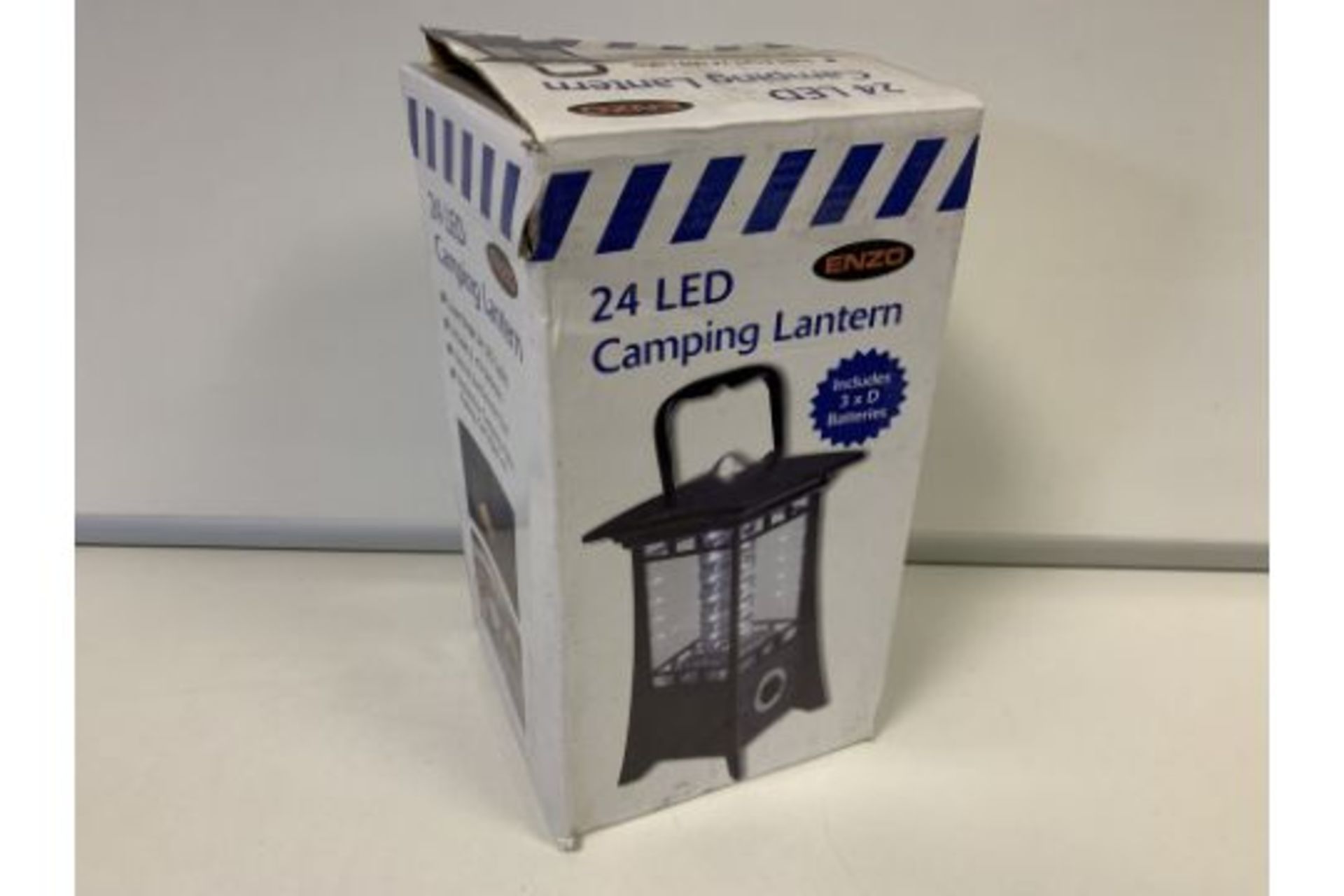 100 X BRAND NEW ENZO 24 LED CAMPING LANTERNS