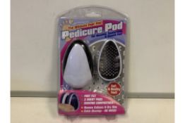 72 x NEW PEDICURE POD - THE ULTIMATE FOOT FILE FOR SOFT & HEALTHY FEET