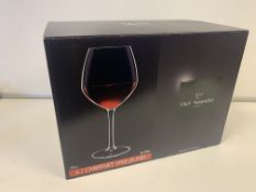 12 X BRAND NEW PACKS OF 6 CHEF AND SOMMELLIER 58CL CABERNET VINS JEUNES GLASSES IN 3 BOXES