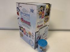 69 X BRAND NEW FROZEN FASHEMS SQUISHY FIGURES IN 3 BOXES