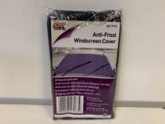 60 X BRAND NEW AUTOCARE ANTI-FROST WINDSCREEN COVERS