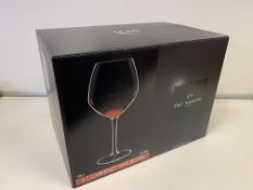 12 X BRAND NEW PACKS OF 6 CHEF AND SOMMELLIER 58CL CABERNET VINS JEUNES GLASSES IN 3 BOXES