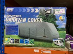 MAYPOLE BREATHABLE CARAVAN COVER UPTO 4.1M