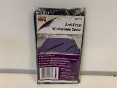 60 X BRAND NEW AUTOCARE ANTI-FROST WINDSCREEN COVERS