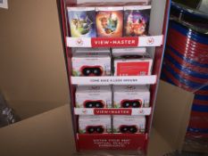 48 PIECE SHOP DISPLAY UNIT TO INCLUDE 36 ASSORTED VIEW MASTER EXPERIENCE PACKS AND 12 X VIEWMASTER