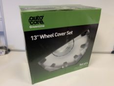 4 X BRAND NEW SETS OF 4 13 INCH WHEEL COVER SETS