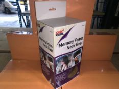 24 X BRAND NEW BOXED AUTOCARE MEMORY FOAM NECK RESTS