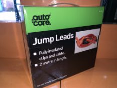 12 X BRAND NEW AUTOCARE 2 METRE JUMP LEADS