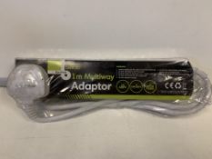 19 X BRAND NEW 1M MULTIWAY 4 WAY ADAPTORS