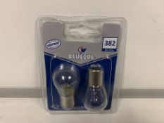 73 X BRAND NEW PACKS OF 2 BLUECOL BULB