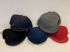 24 X BRAND NEW LIL BRIMS CAPS (VARIOUS STYLES AND COLOURS) (809/16)