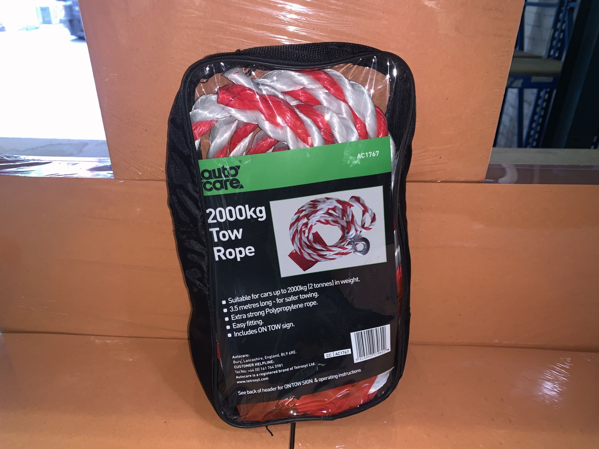 19 X BRAND NEW AUTOCARE 2000KG TOW ROPES