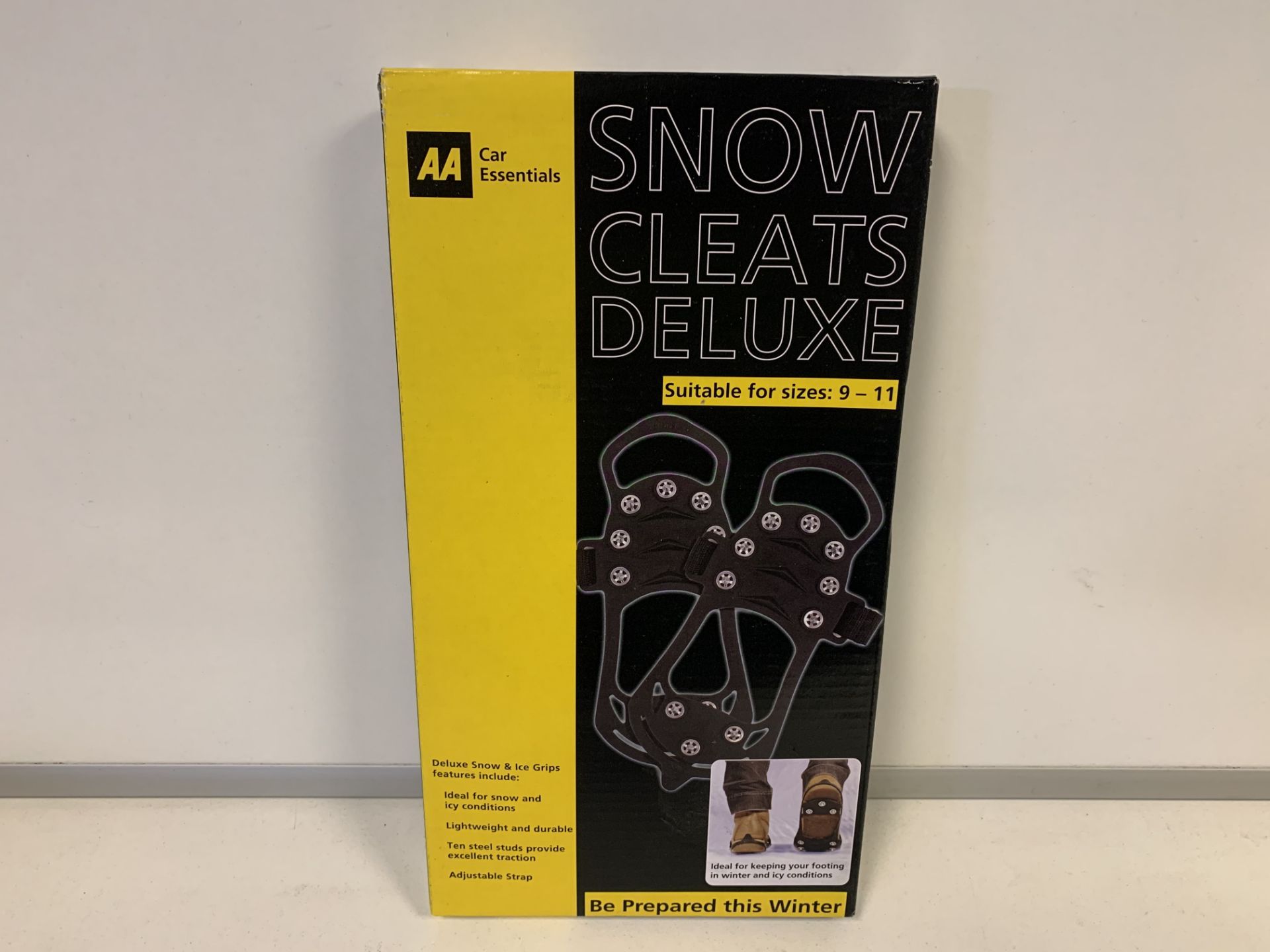 25 X BRAND NEW AA SNOW CLEATS DELUXE (837/16)