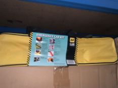 10 X BRAND NEW AA EMERGENCY CAR KITS