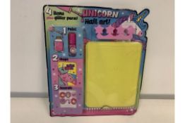 256 x UNICORN NAIL ART SETS ( NO PURSE PACKAGE IS DAMAGED )