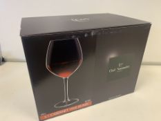 12 X BRAND NEW PACKS OF 6 CHEF AND SOMMELLIER 58CL CABERNET VINS JEUNES GLASSES IN 3 BOXES