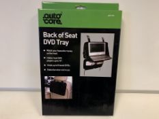 30 X BRAND NEW AUTOCARE BACK OF SEAT DVD TRAYS