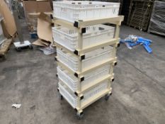 BRAND NEW FRANKE PROFESSIONAL CATERING SEED TROLLIES