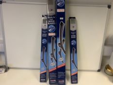 40 X ASSORTED BLUECOL WIPER BLADES