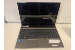 ACER 5750 LAPTOP, INTEL CORE i5 2nd GEN 2.4 GHZ, WINDOWS 10 WITH CHARGER ( 433/09 )